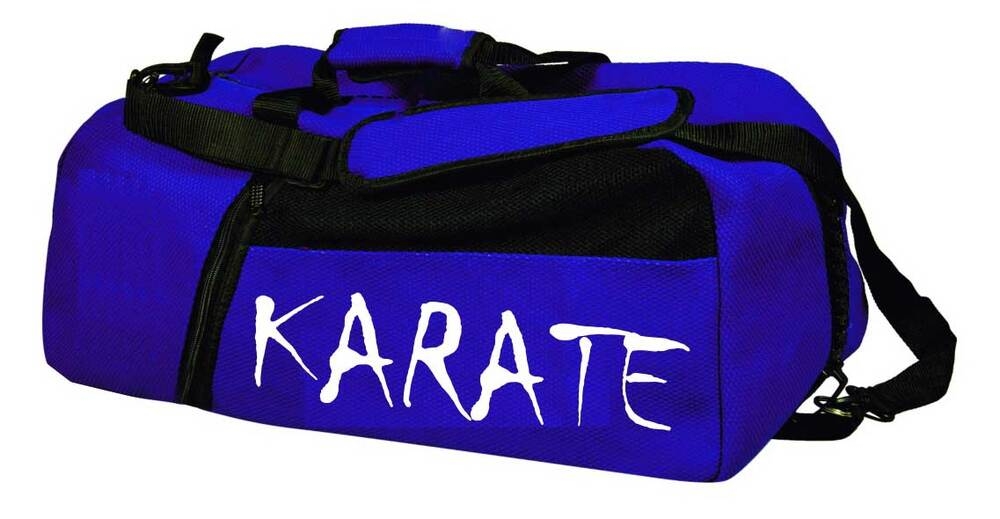 Sporttasche BUDOK, "Karate", L, blau