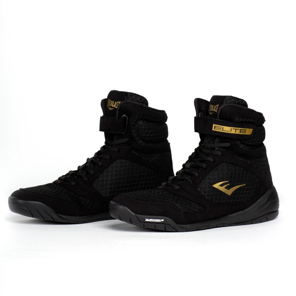 Everlast Elite 2 Boxing Shoes, Black