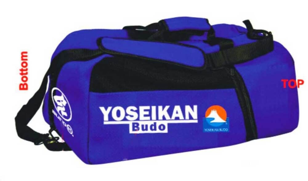 Sporttasche BUDOK, "YoseikanBudo", L, blau
